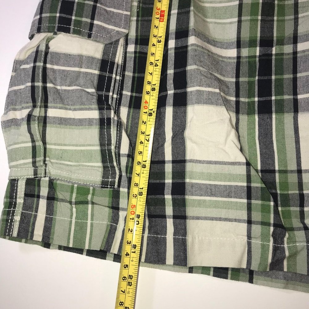 NWT‎ Austin Clothing Plaid Cargo Shorts - Picture 5 of 8